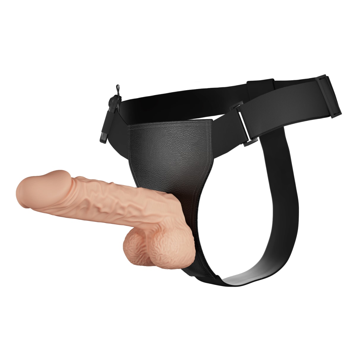 Vibrador con arnes ajustable 18 cm1