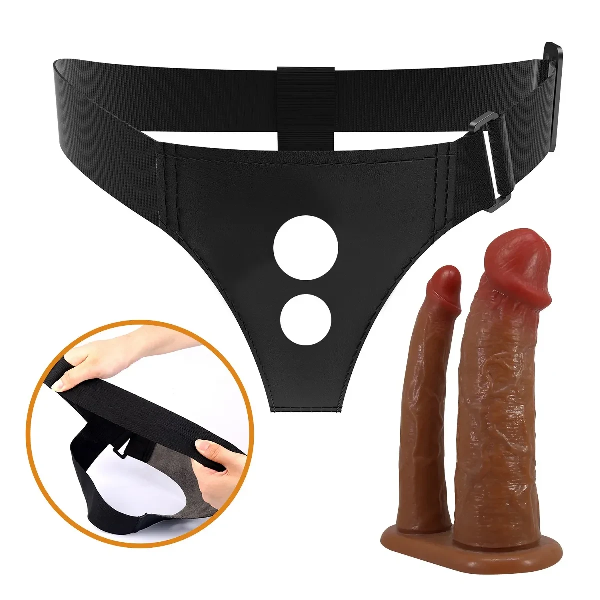 Harness con funda y dildo Keaven1