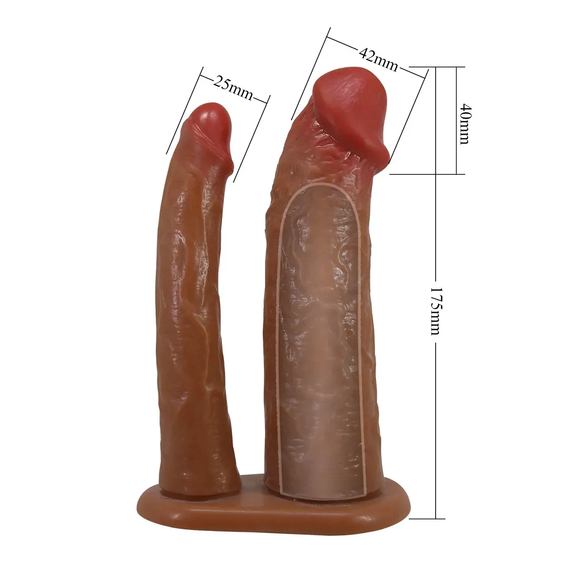 Harness con funda y dildo Keaven4