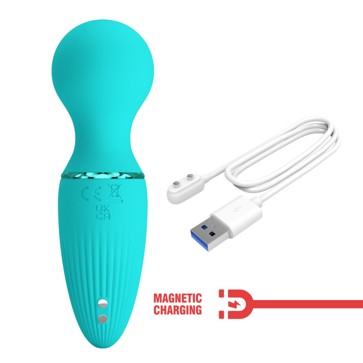 Vibrador para clítoris Dwayne Celeste - Recargable4