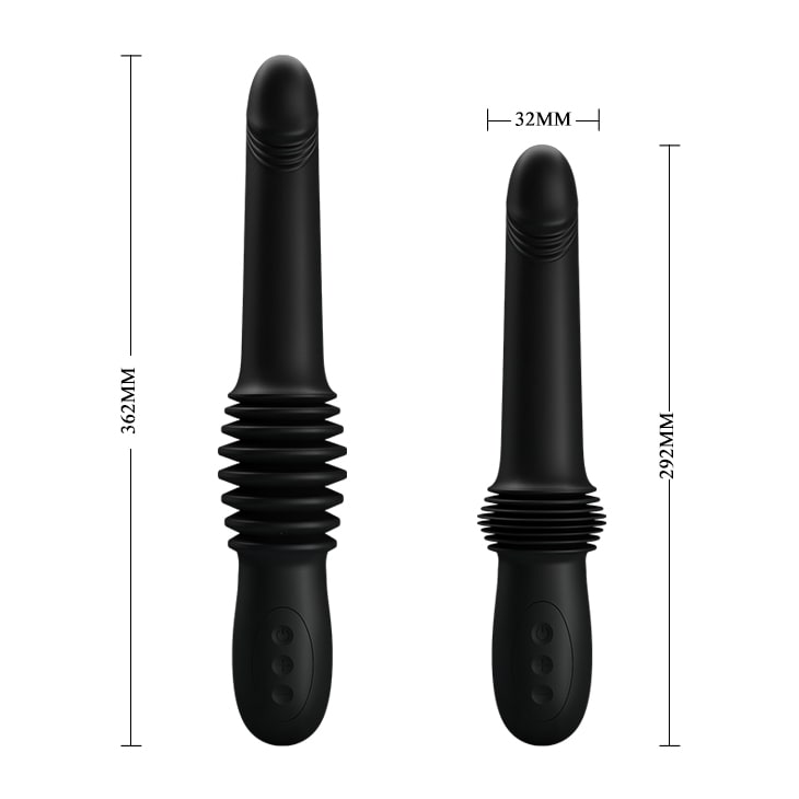 Vibrador retractil Pazuzo recargable5