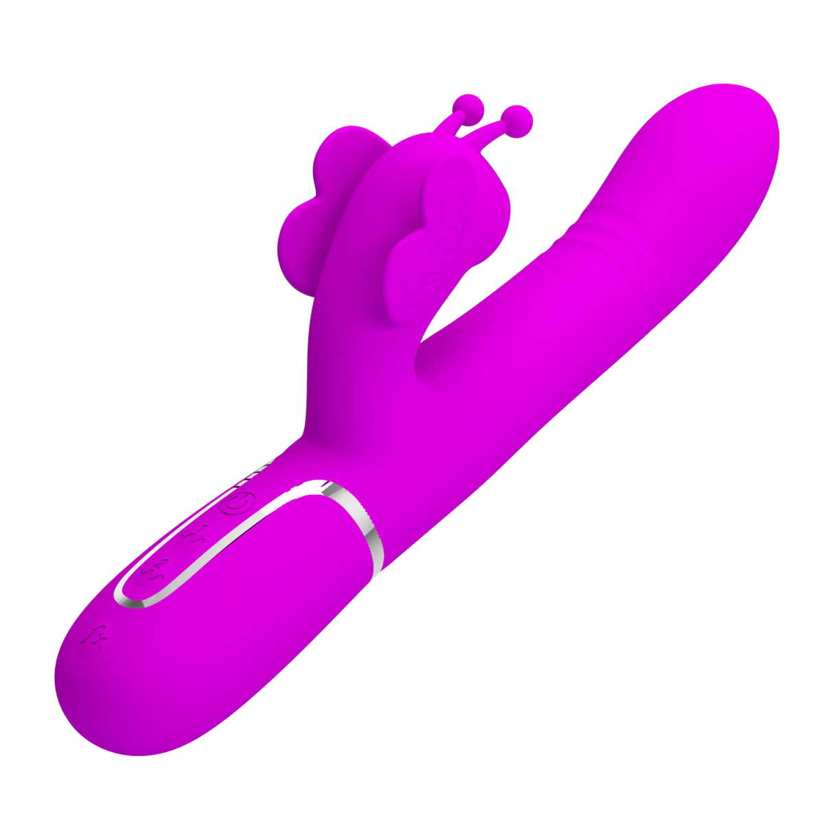 Vibrador rabbit succionador y movimiento Ridgely - Recargable2