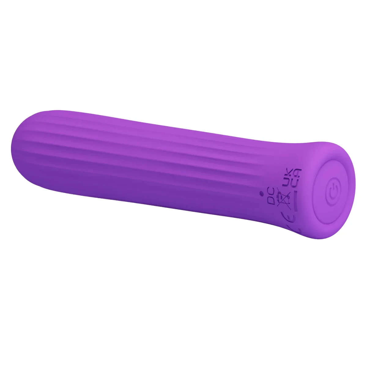 Bala vibrador recargable Blanche color morado4