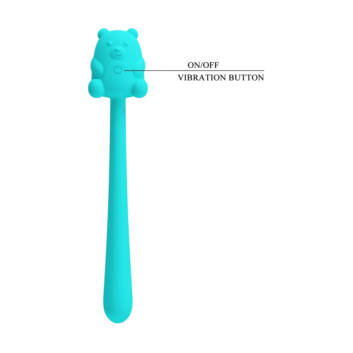 Vibrador balita en Cute Bear - Recargable4