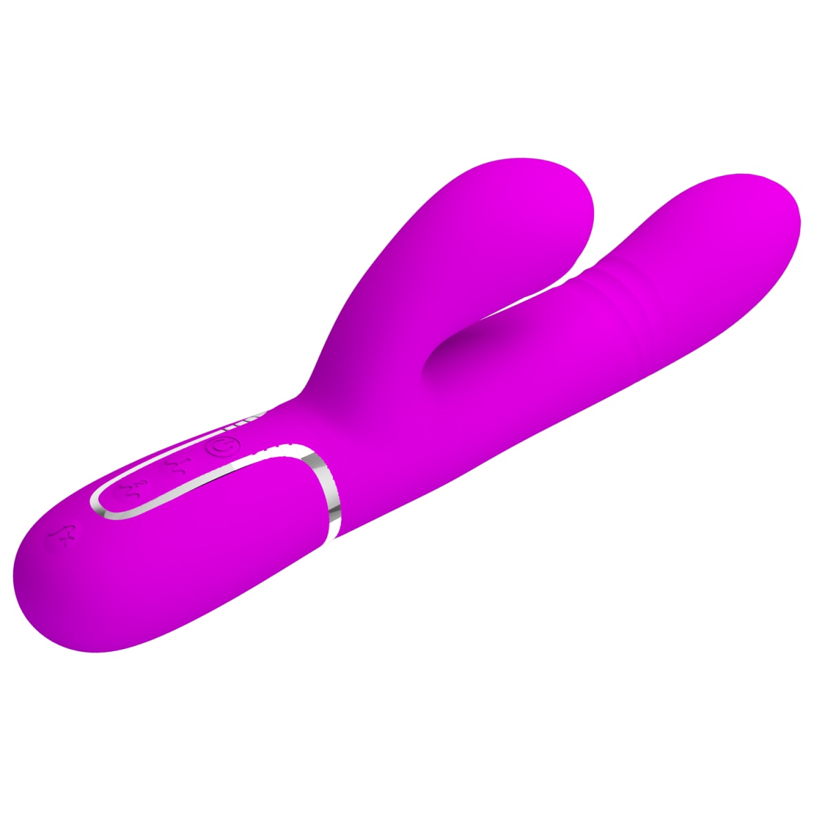 Vibrador rabbit con movimiento Mariana - Recargable2