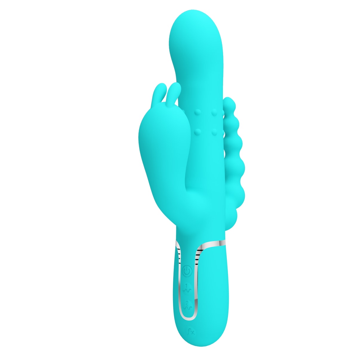 Vibrador rabbit triple estimulación Cammy - Recargable2