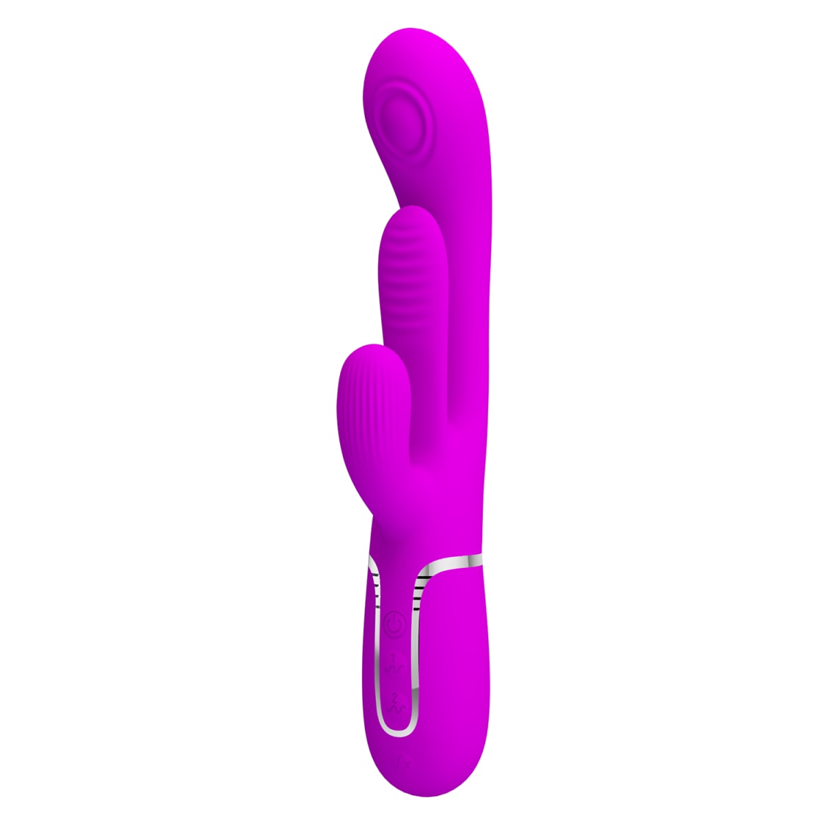 Vibrador rabbit con lengua interior Shania - Recargable2
