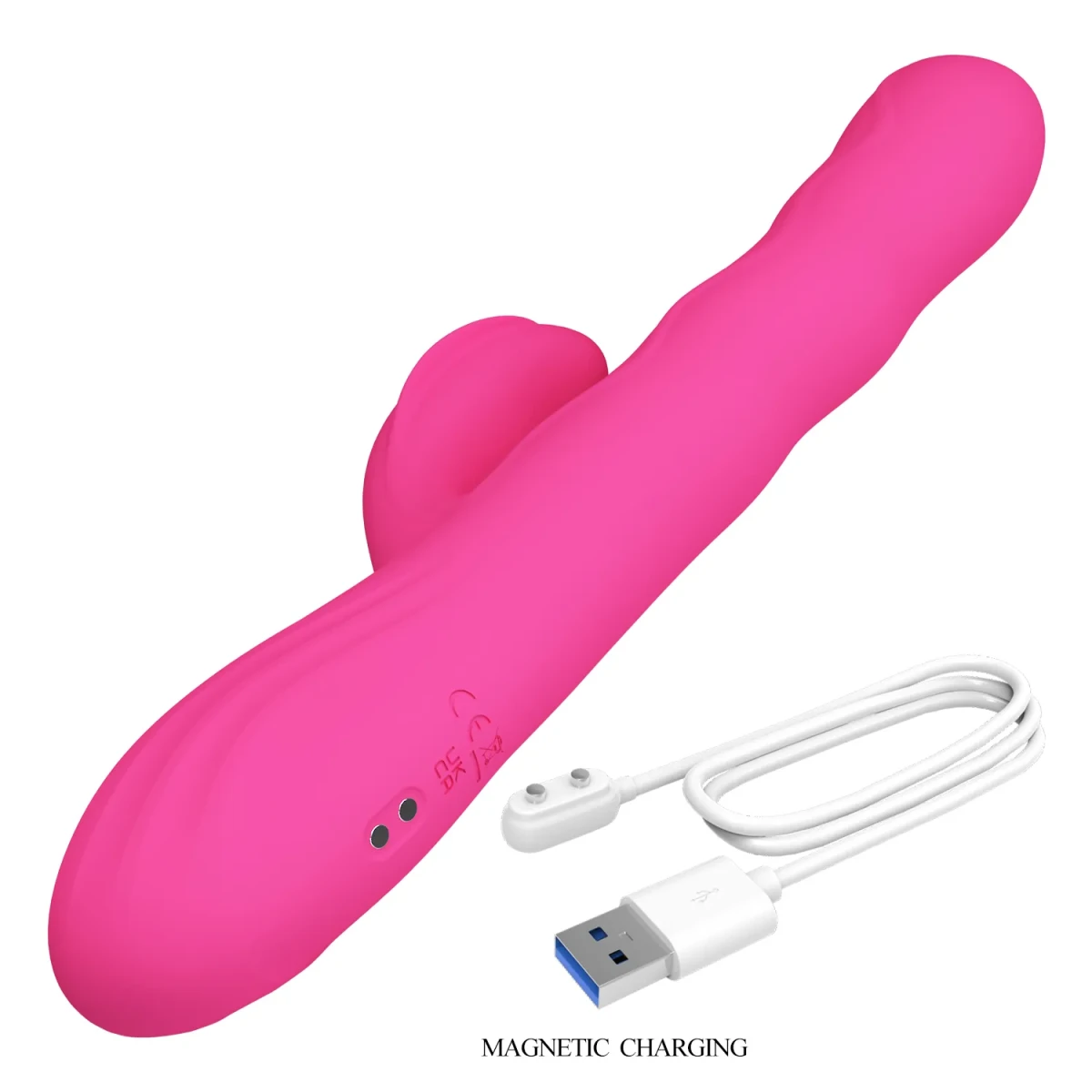 Vibrador rabbit con funcion garabatos Winters3