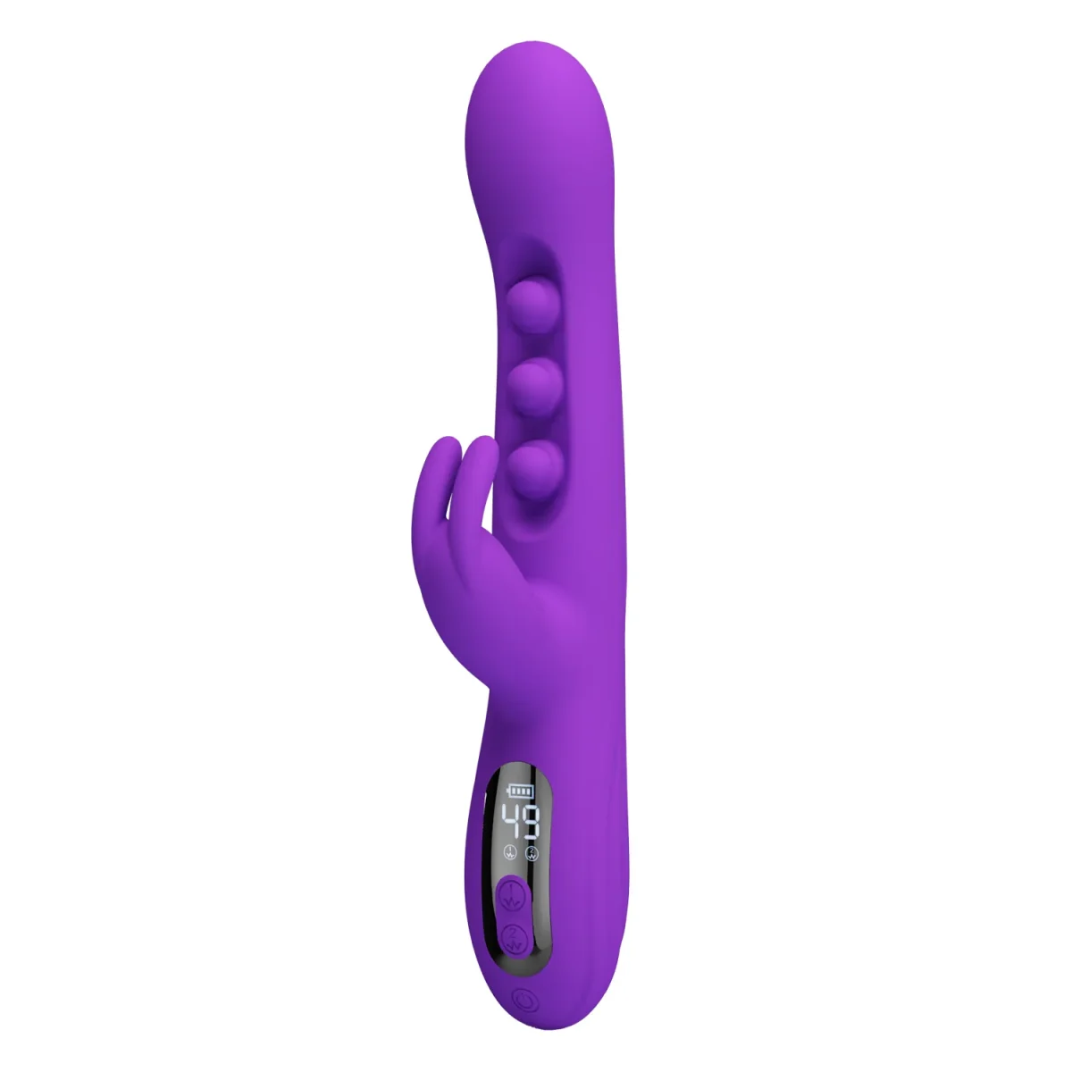 Vibrador rabbit con golpeteo ondulado Sabien3