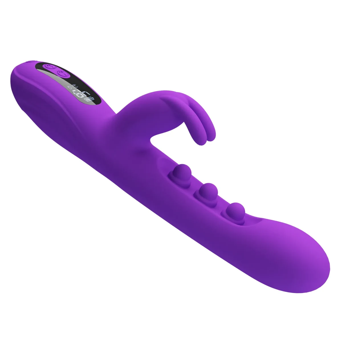 Vibrador rabbit con golpeteo ondulado Sabien4