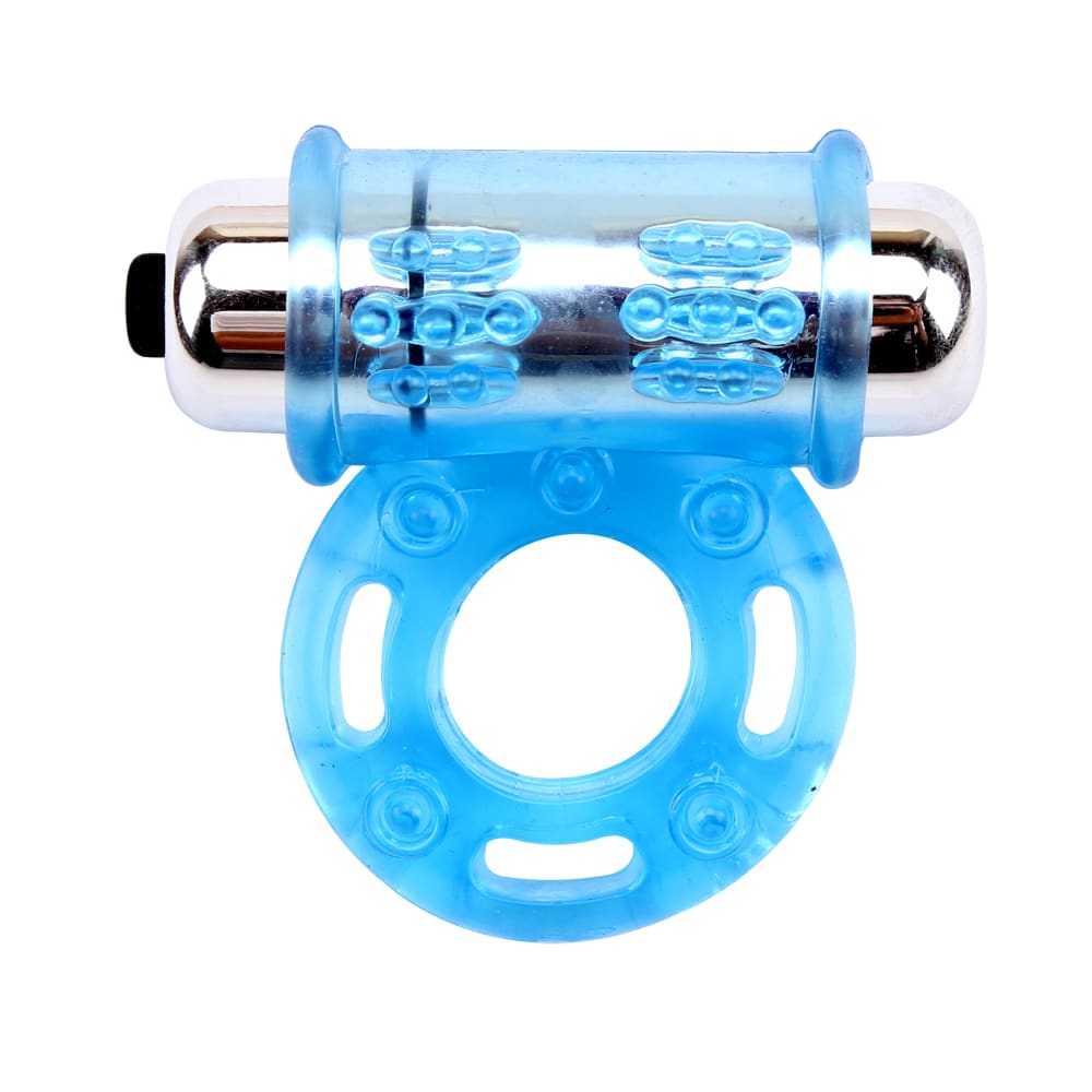 Vibrating Bull Ring-Blue1