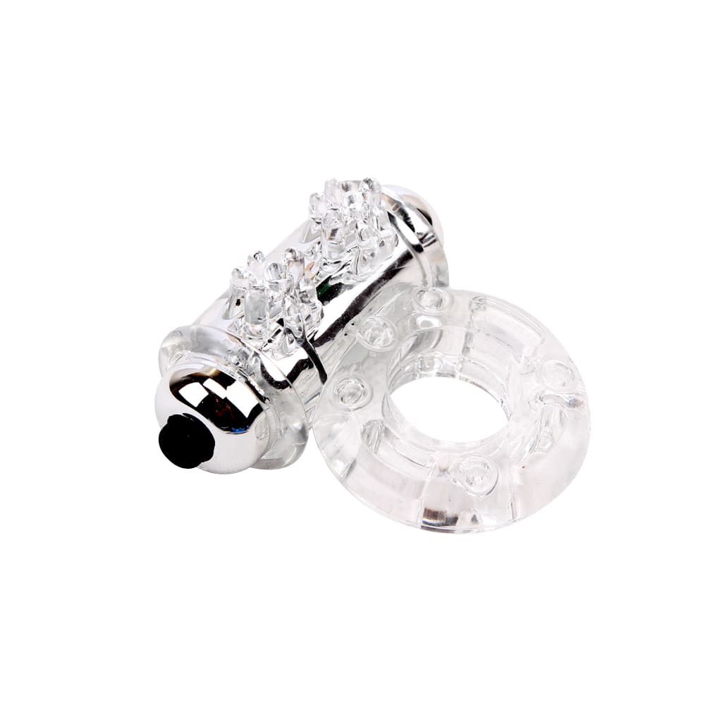 Vibrating Bull Ring-Clear3