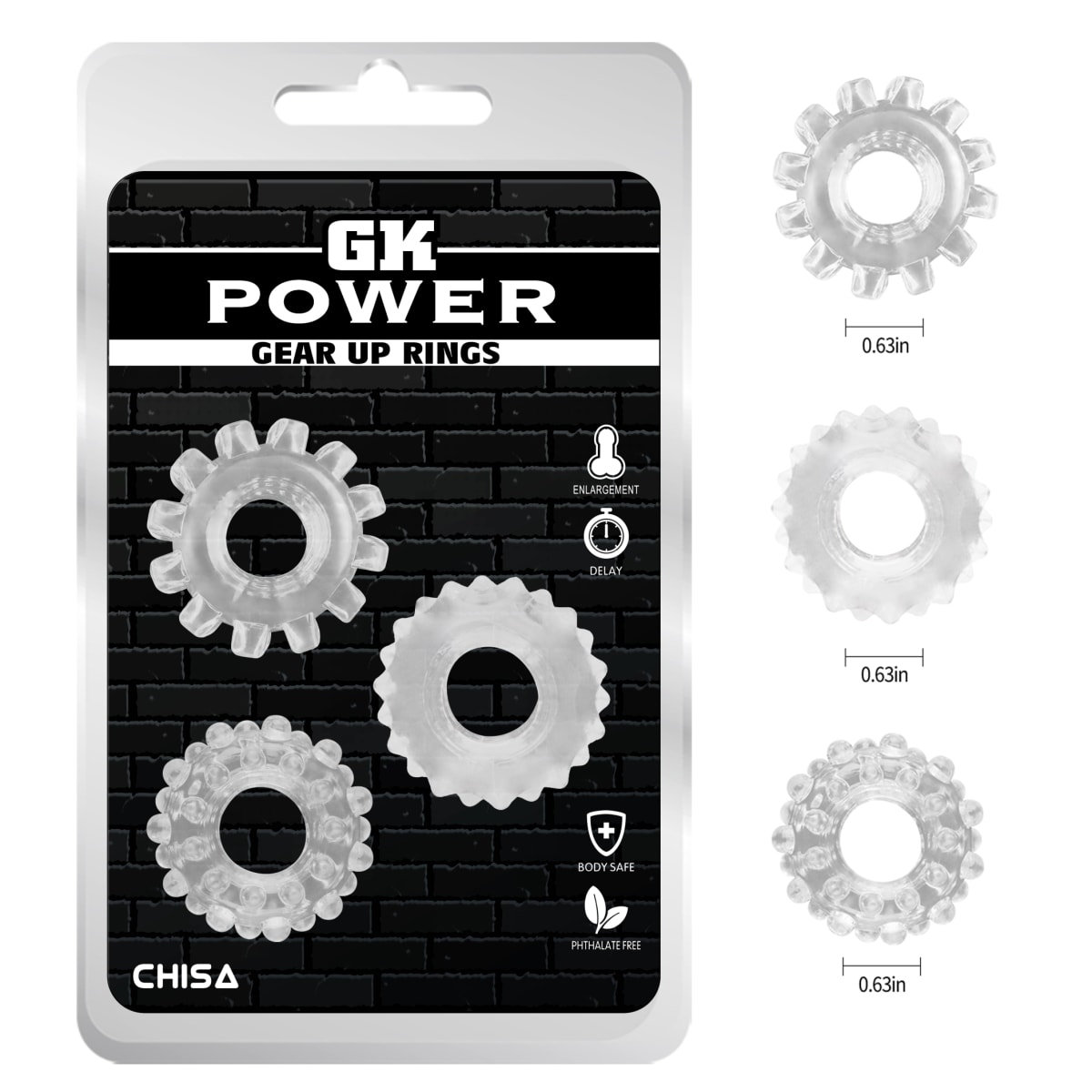 Gear Up Rings-Clear5