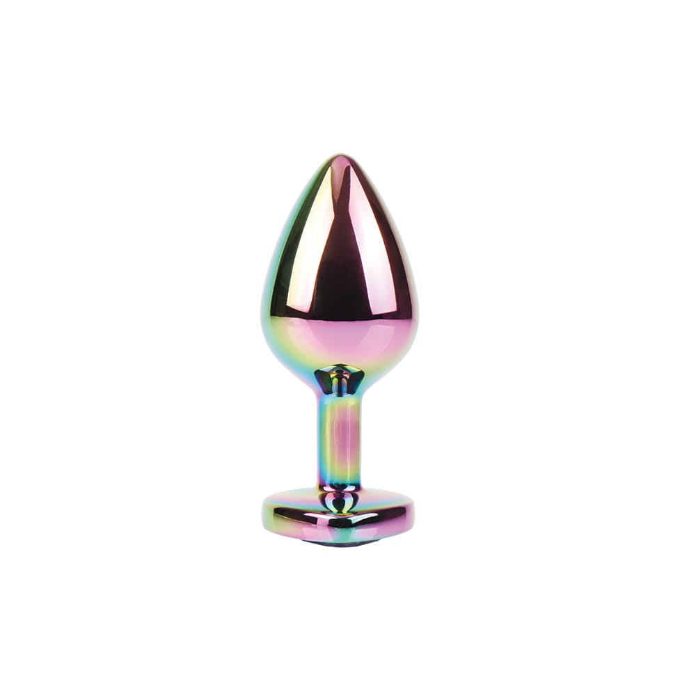 RAINBOW HEART GEM PLUG M1