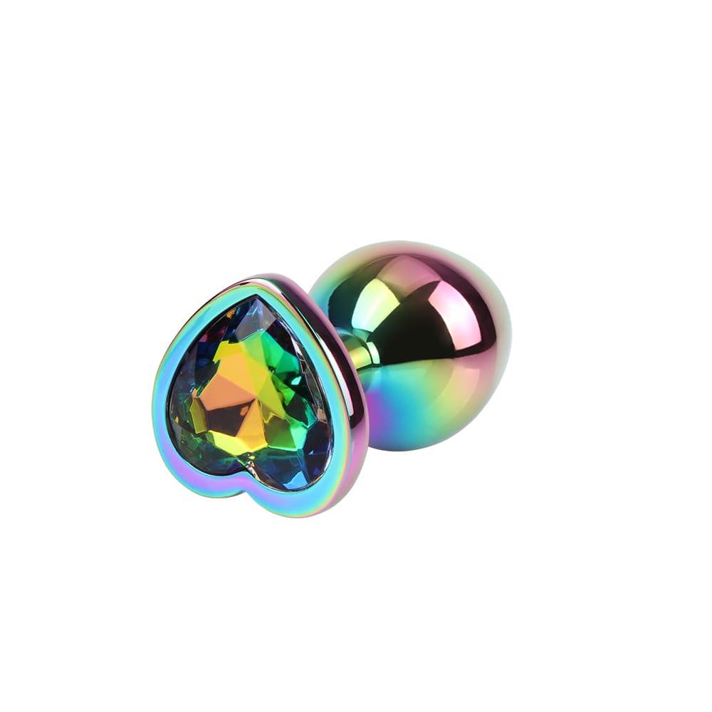 RAINBOW HEART GEM PLUG M3
