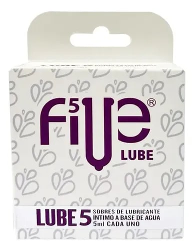 5 Sachets de lubricante Five1