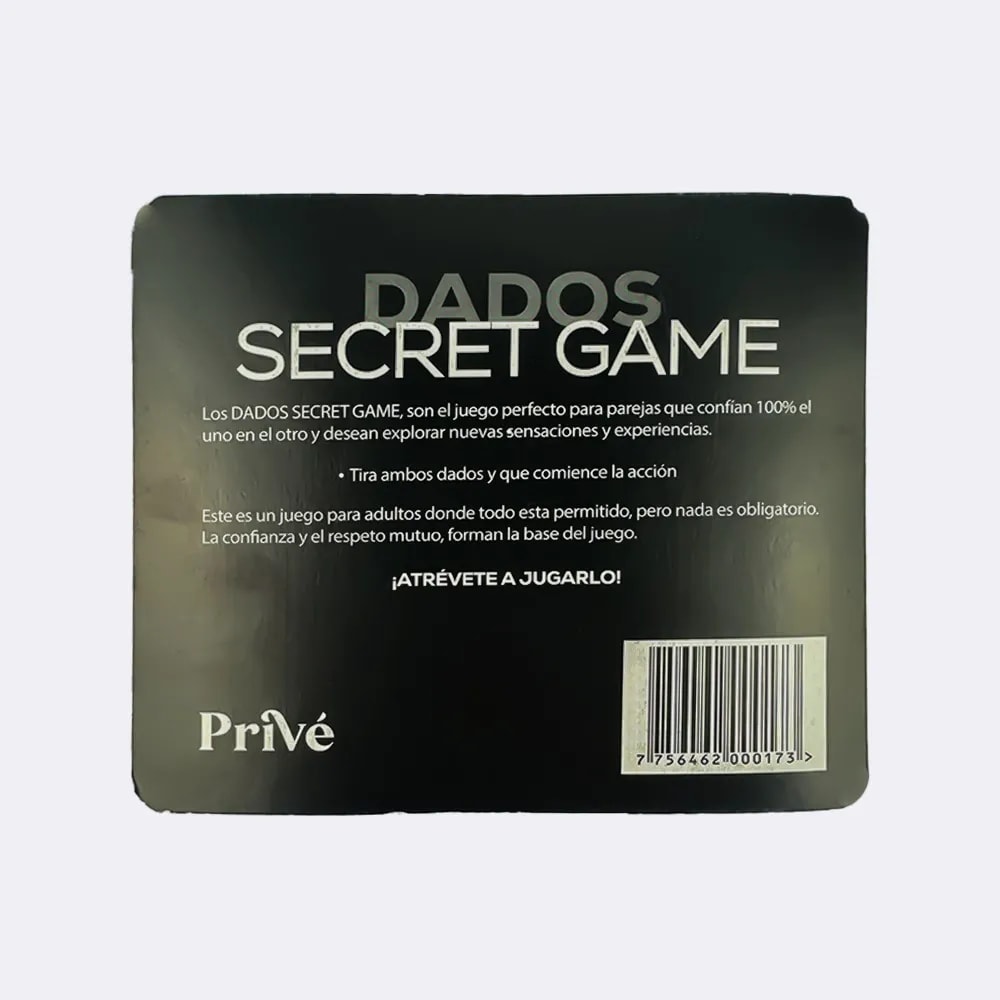 Dados secret game3