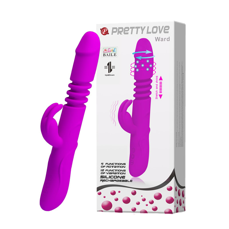 Vibrador Rabbit retráctil Ward - Recargable6