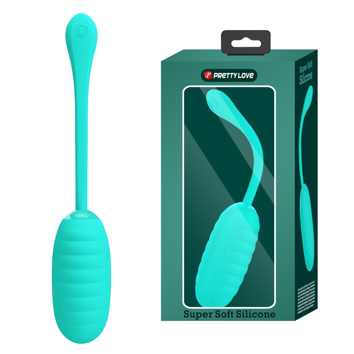 Vibrador huevo Kirk Cyan - Recargable5