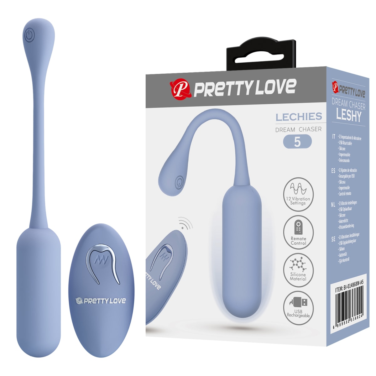 Vibrador bala Lechies - Recargable5