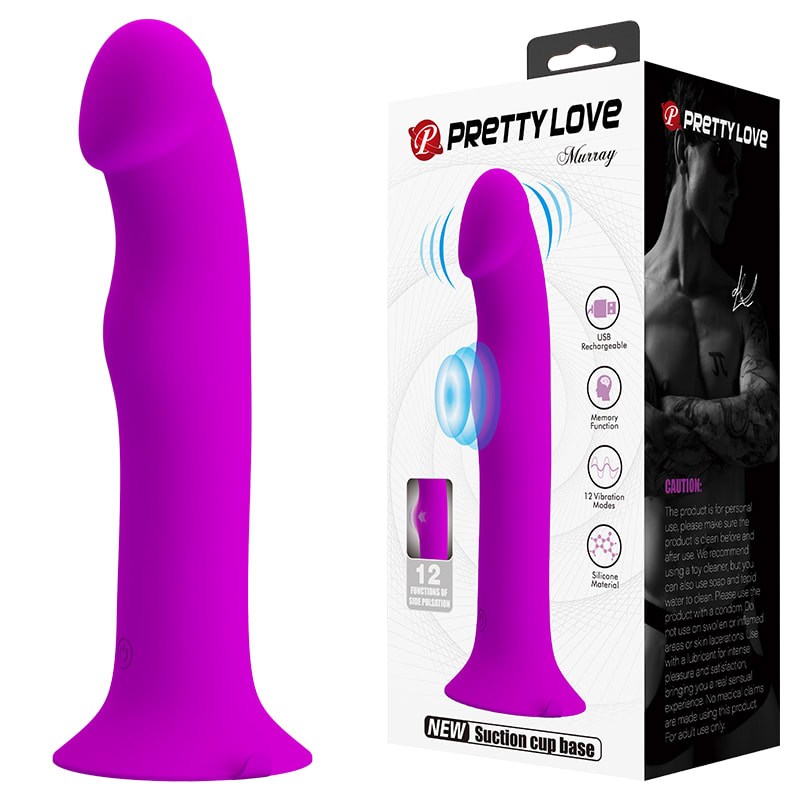 Vibrador con pulsador Murray - Recargable5
