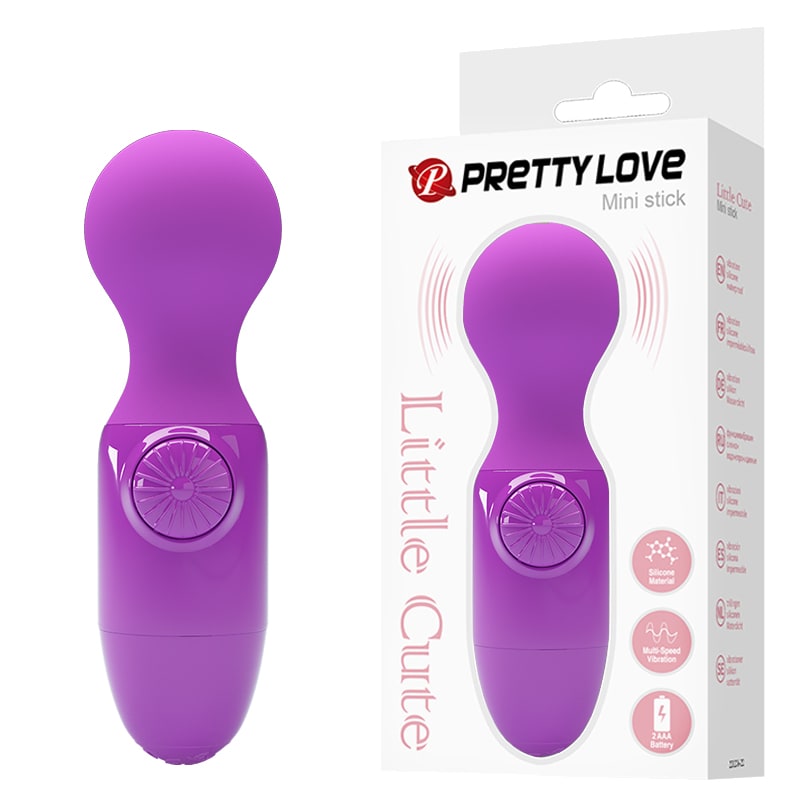 Vibrador mini Stick morado5