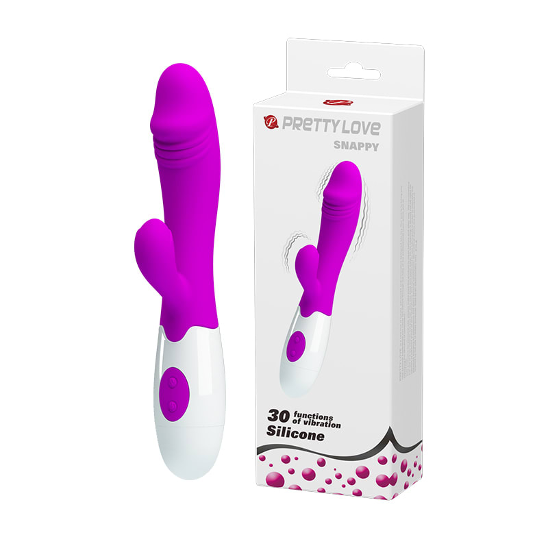 Vibrador Rabbit Snappy Morado5