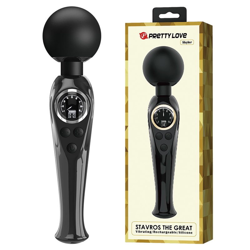 Vibrador para clítoris Skyler negro - Recargable5