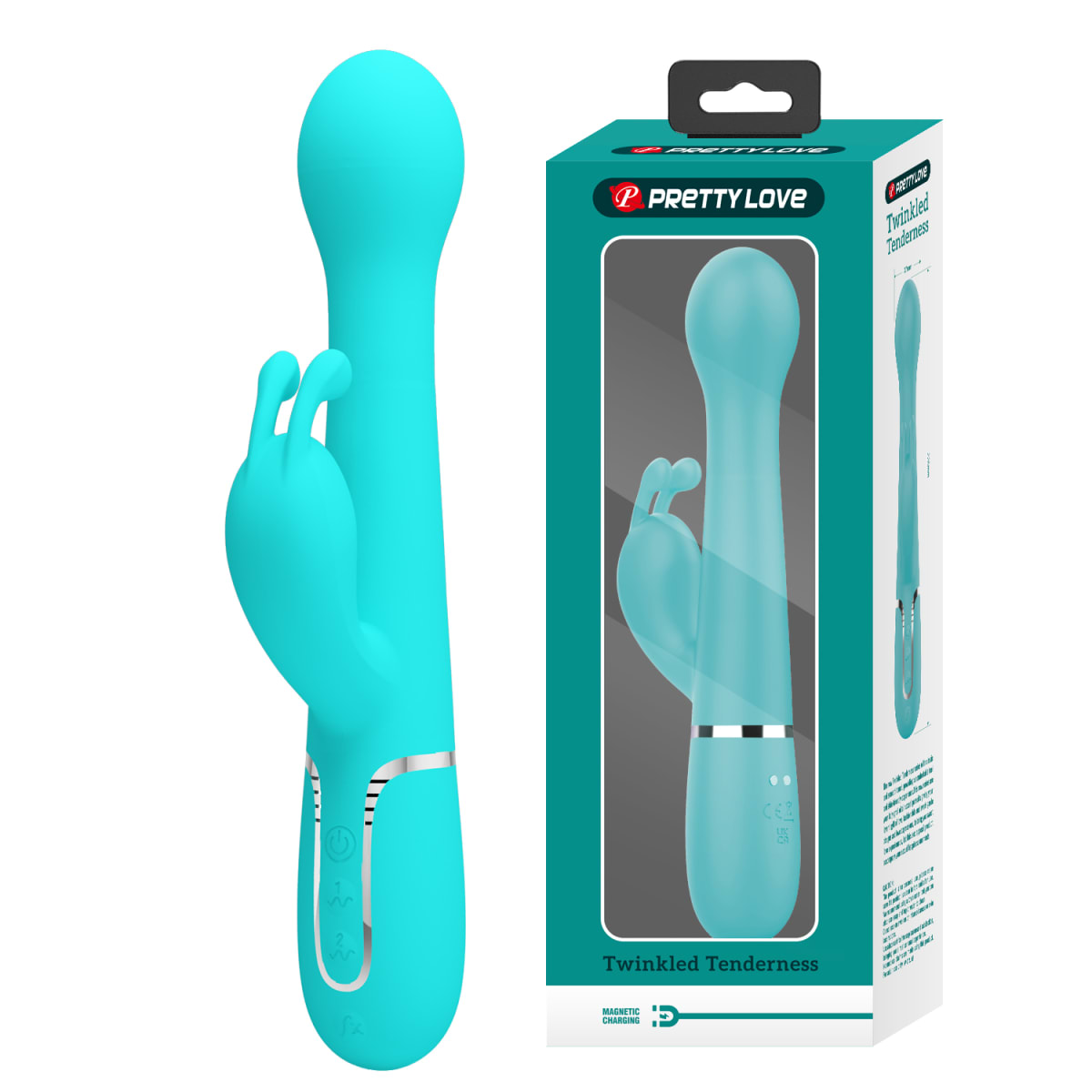 Vibrador rabbit retractil Dejon - Recargable5