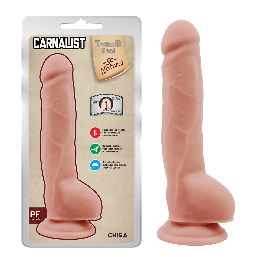Dildo realista Carnalist carne 17cm5