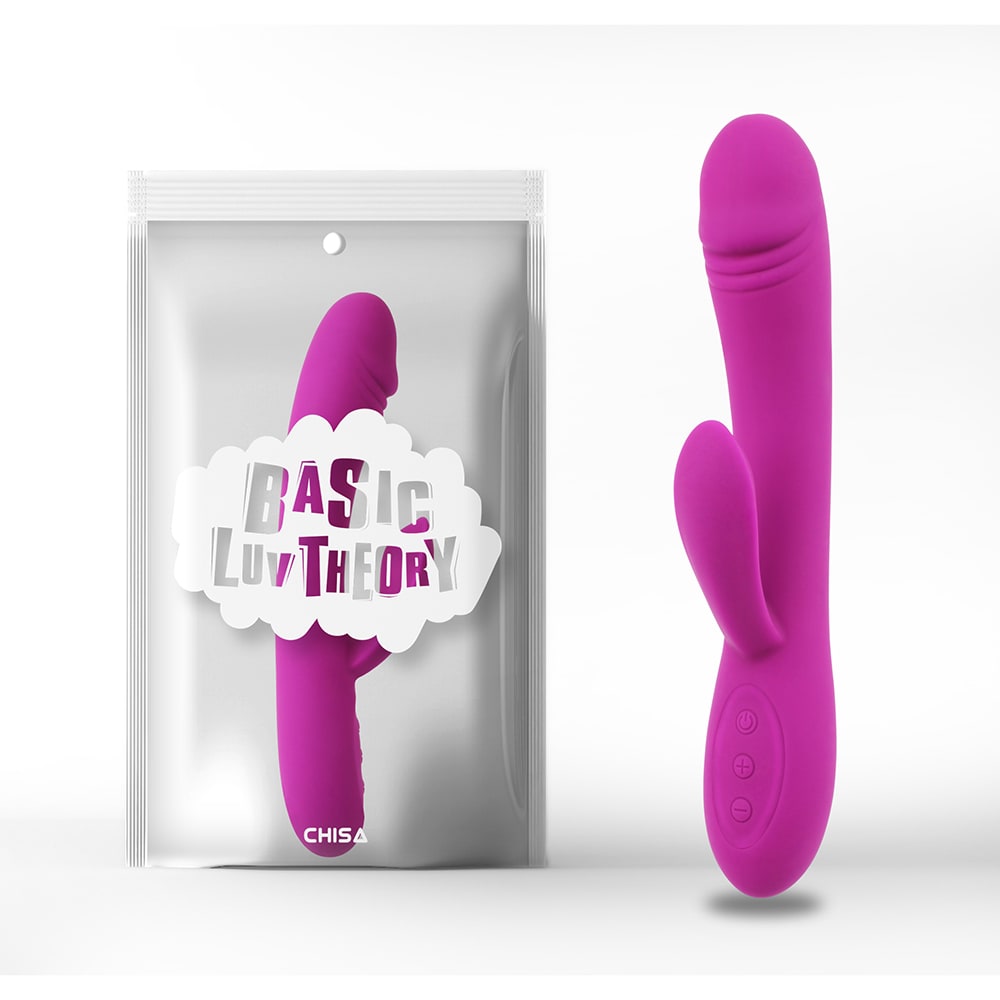 Vibrador rabbit Frolic morado - Recargable4