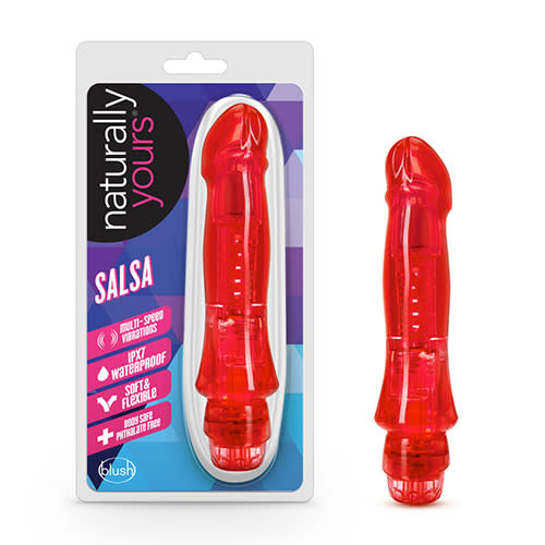 Vibrador jelly Salsa 14 cm4