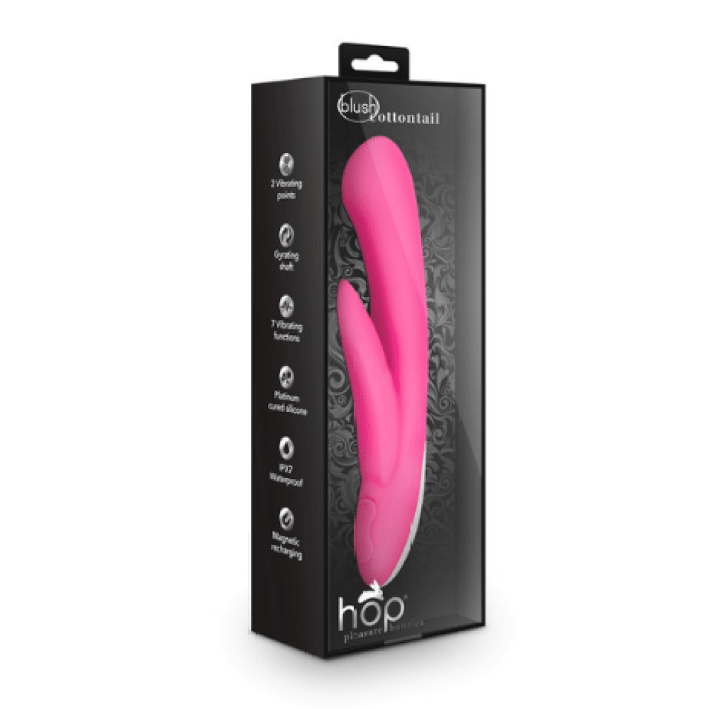 Vibrador rabbit rotador Hot - Cottontail - Recargable5