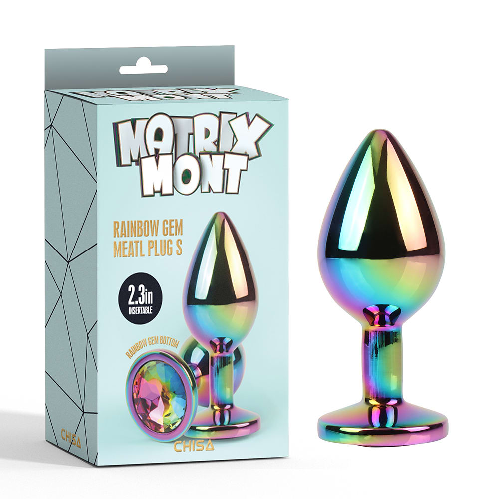 Rainbow Gem Meatl Plug S4