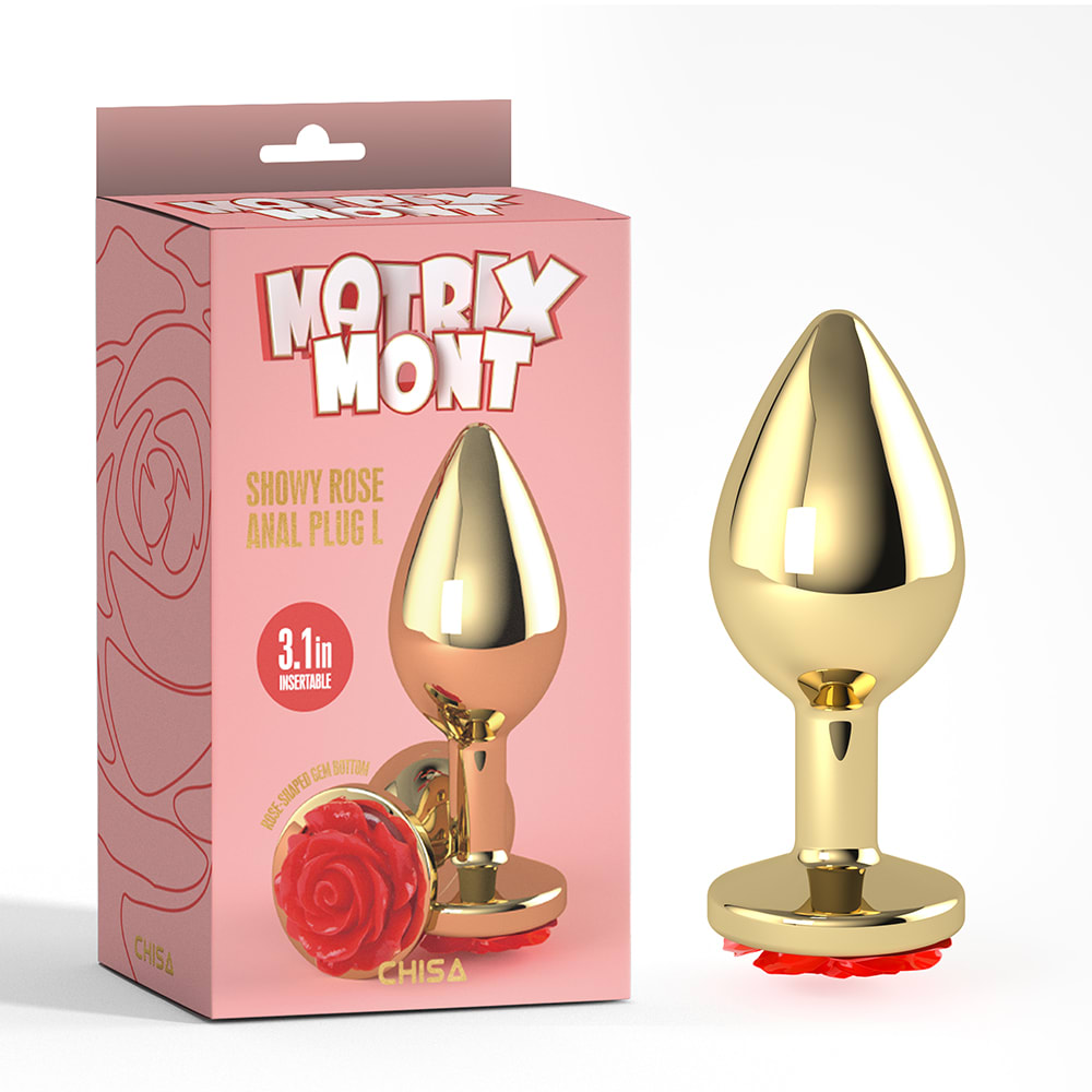 Showy Rose Anal Plug L4
