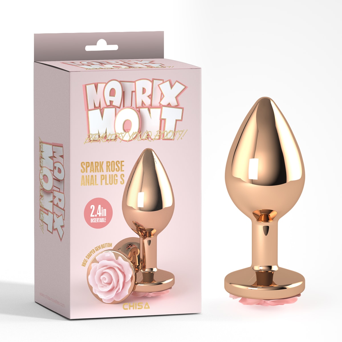Spark Rose Anal Plug S4