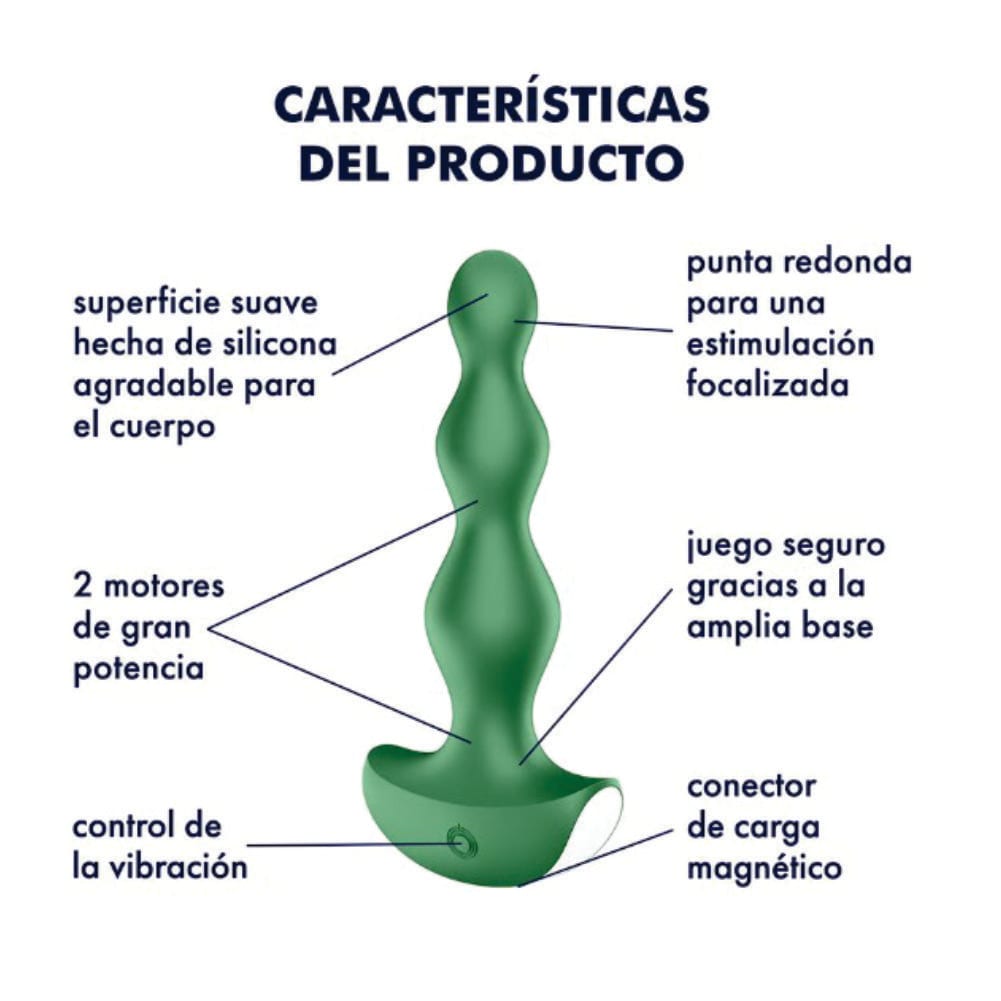 Vibrador anal Lolli Plug Satisfyer - Recargable4