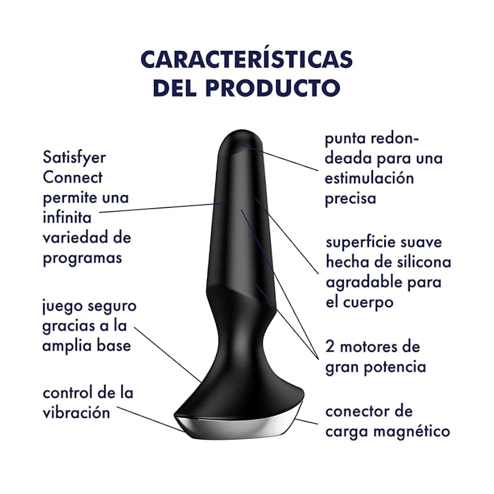 Vibrador anal Ilicious Plug Satisfyer APP - Recargable 23