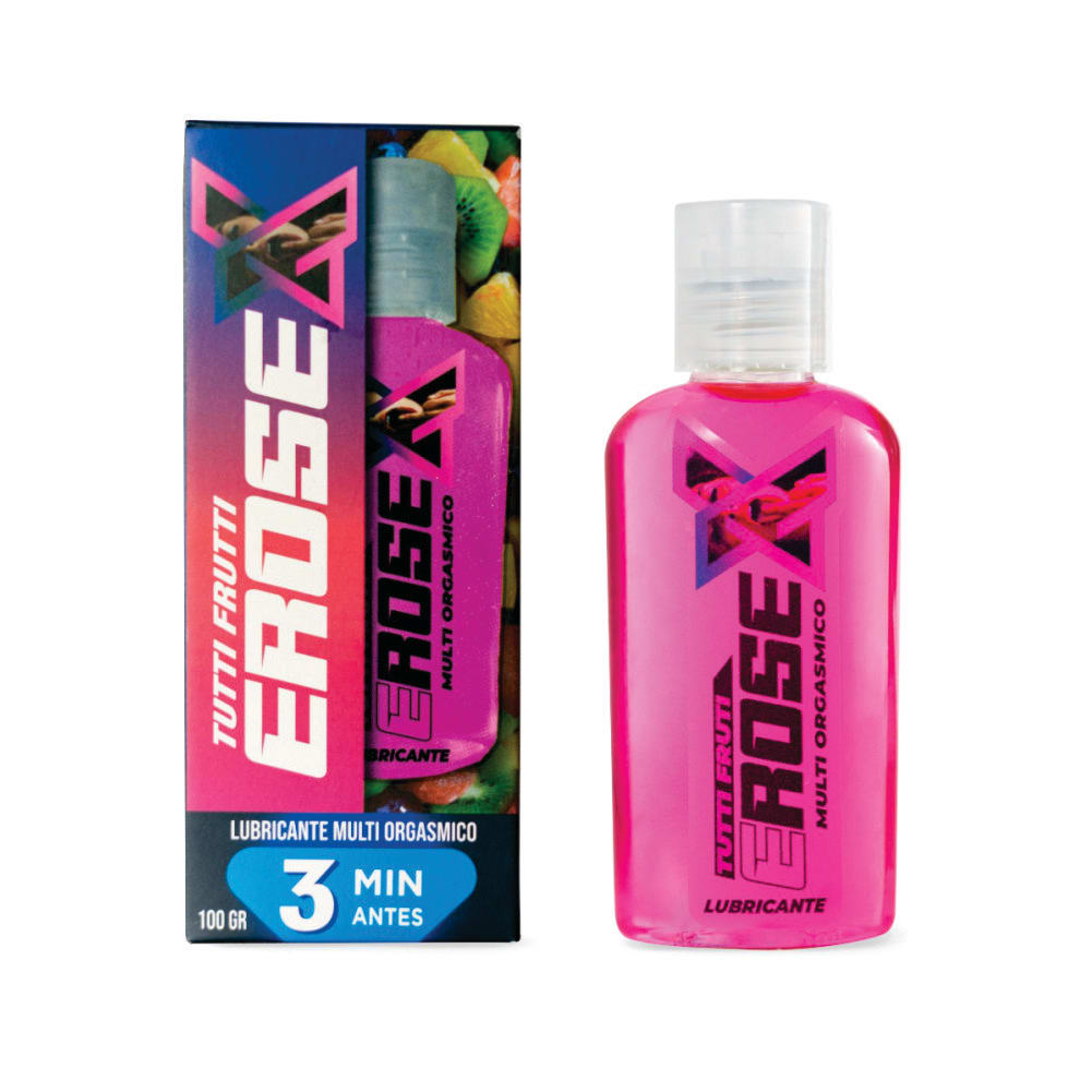 Lubricante multiorgasmico Erosex tutti fruti1
