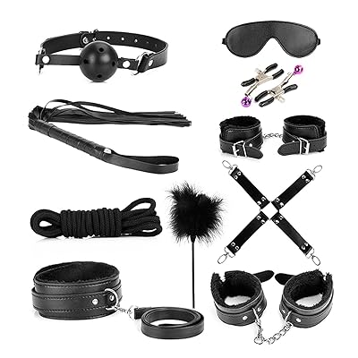 Kit bondage 10 piezas erótica1