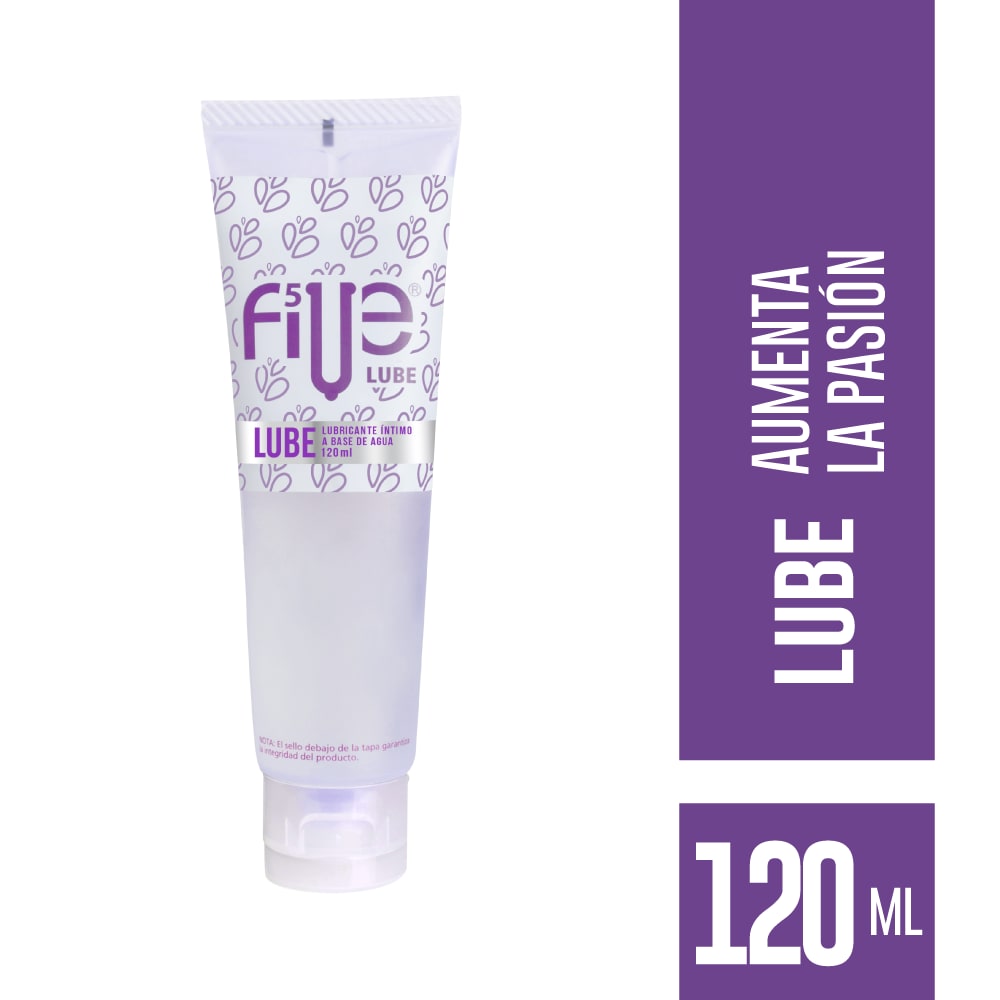 Lubricante neutro a base de agua Five 120 ml2