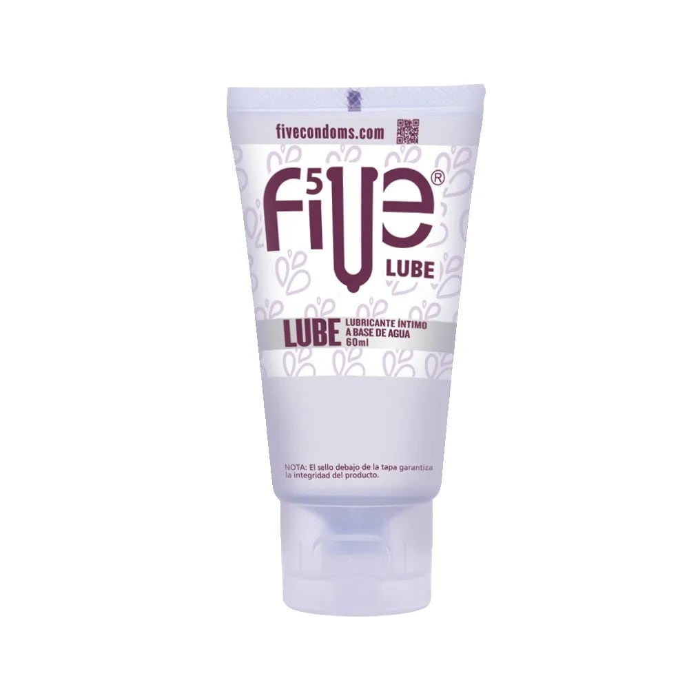 Lubricante neutro a base de agua Five 60 ml1