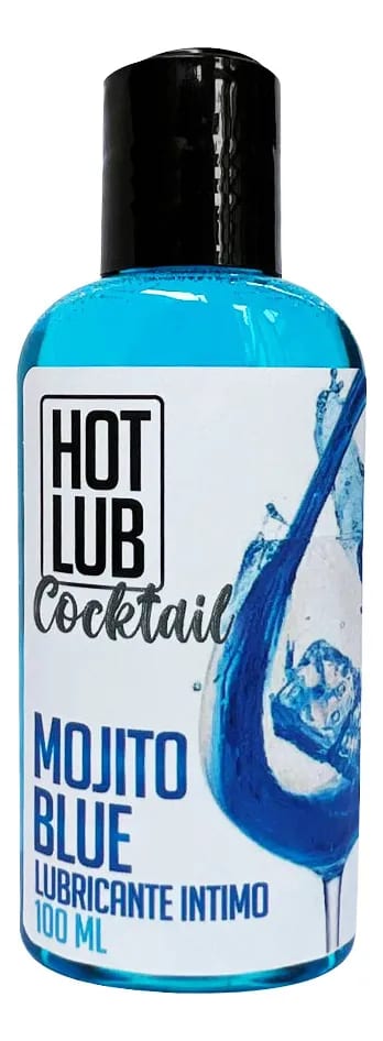 Lubricante comestible sabor a mojito blue1