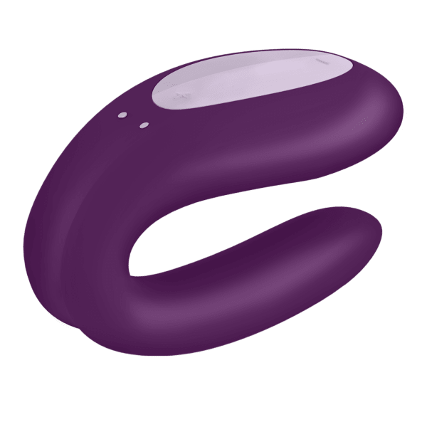 Vibrador de pareja con APP Double Joy Satisfyer Morado - Recargable2