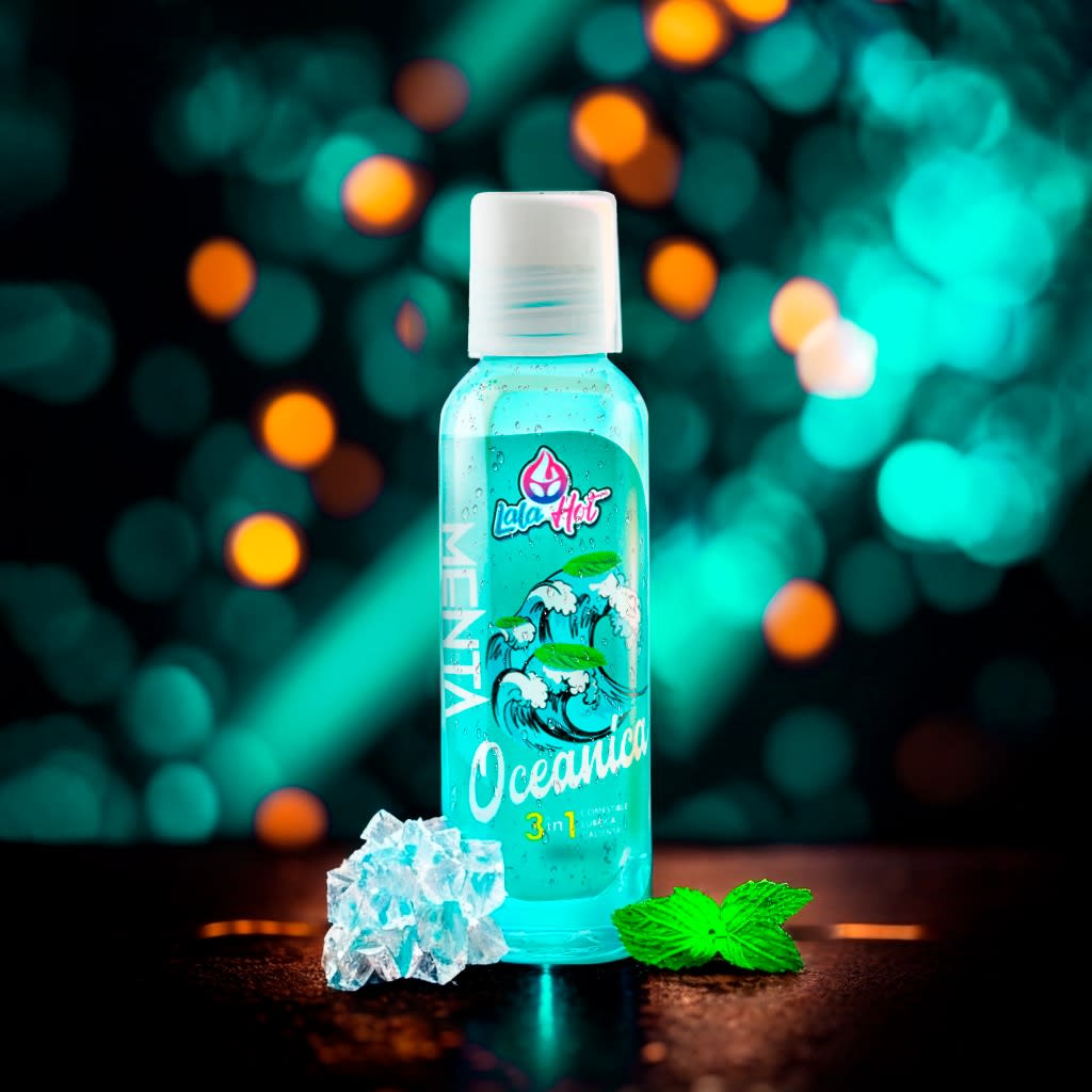 Lubricante comesible Lala Hot Menta oceánica3