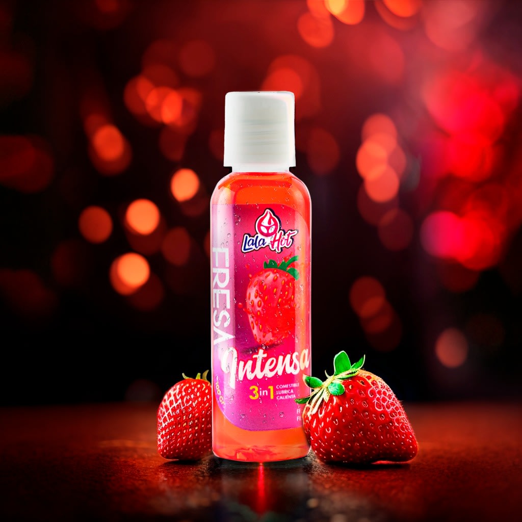 Lubricante comesible Lala Hot Fresa intensa3