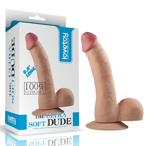Dildo realista Ultra Soft Dude 16 cm1