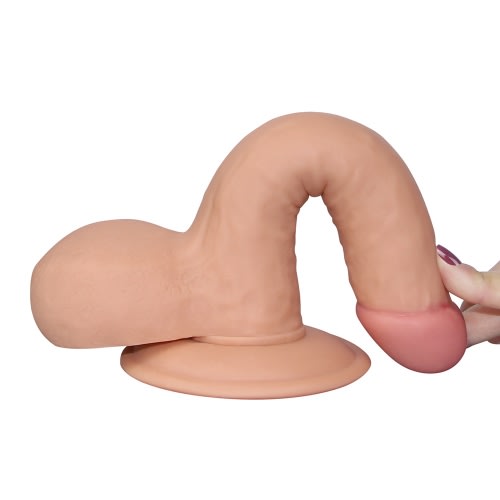 Dildo realista Ultra Soft Dude 14 cm3