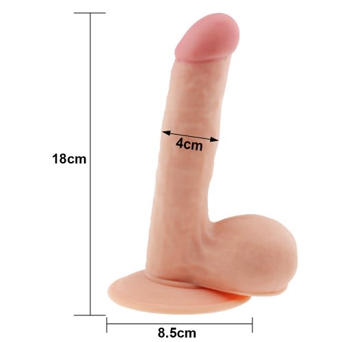 Dildo realista Ultra Soft Dude 14 cm4