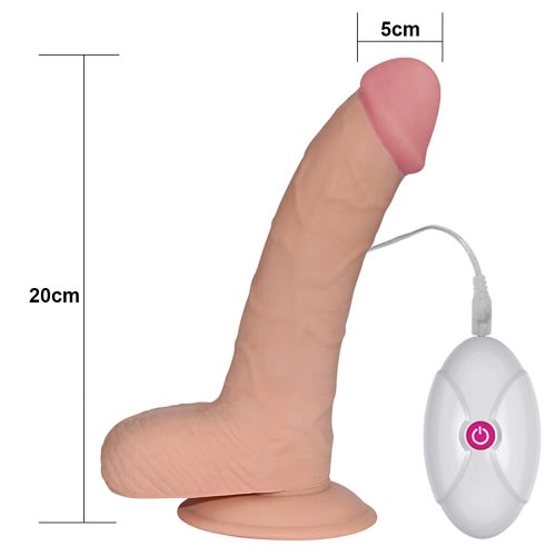 Vibrador realista Ultra Soft Dude 16 cm 24